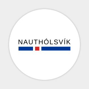 Nauthólsvík Iceland Magnet